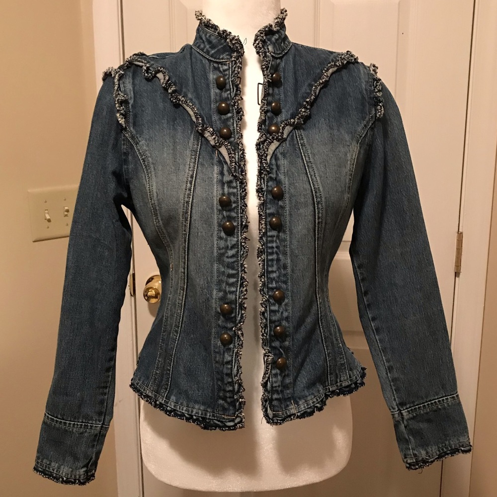 Vintage RAVE denim Jacket